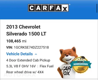 2013 Chevrolet Silverado 1500 LT Extended Cab Medium Bed 1LT w/Rear Doors - miniatura 3