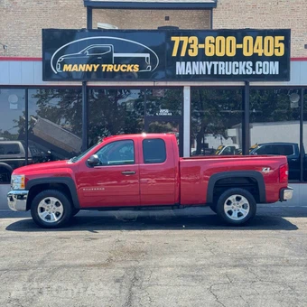 2013 Chevrolet Silverado 1500 LT Extended Cab Medium Bed 1LT w/Rear Doors - miniatura 4