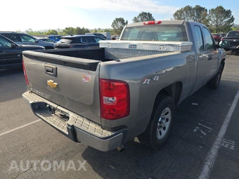 2013 Chevrolet Silverado 1500 WT Extended Cab Medium Bed 1WT w/Rear Doors – miniatura 4