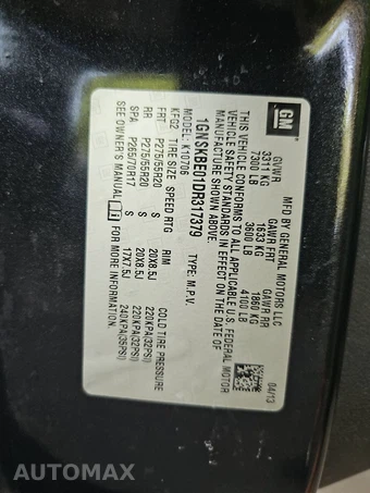 2013 Chevrolet Tahoe LT 1LT – miniatura 15