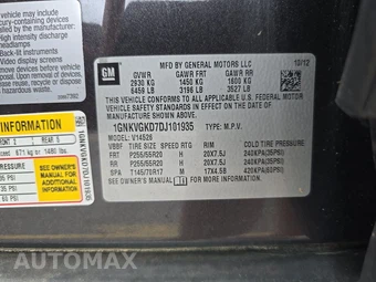 2013 Chevrolet Traverse LT 1LT - miniatura 15