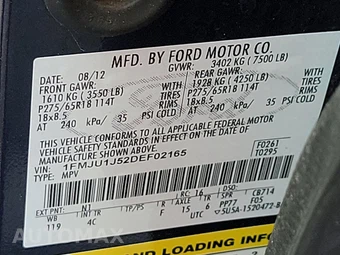 2013 Ford Expedition XLT – miniatura 15