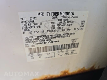 2013 Ford Explorer XLT – miniatura 15