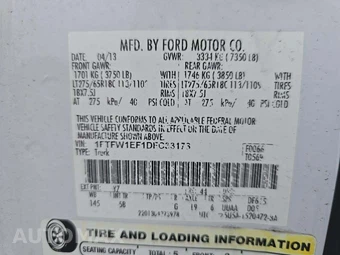 2013 Ford F-150 FX4 Crew Cab Short Bed – miniatura 5