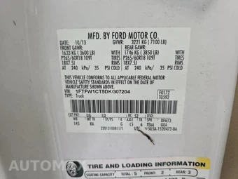 2013 Ford F-150 King Ranch Crew Cab Short Bed - miniatura 11