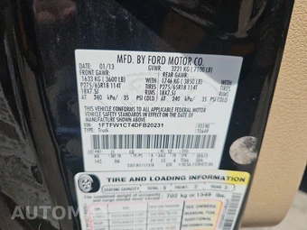 2013 Ford F-150 Lariat Crew Cab Short Bed – miniatura 14