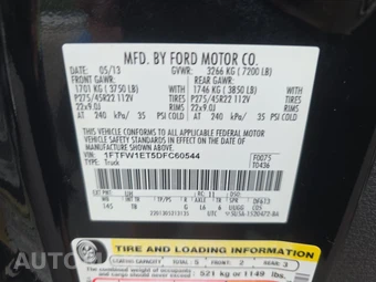 2013 Ford F-150 Limited Crew Cab Short Bed - miniatura 14