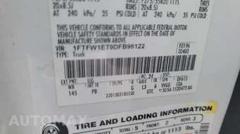 2013 Ford F-150 Platinum Crew Cab Extra Short Bed - miniatura 32