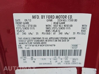 2013 Ford F-150 Platinum Crew Cab Short Bed – miniatura 14