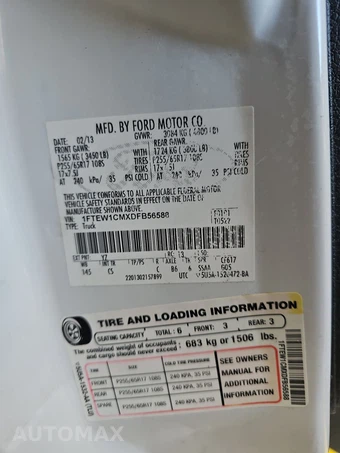 2013 Ford F-150 XL Crew Cab Short Bed – miniatura 14
