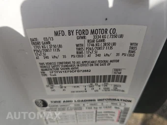 2013 Ford F-150 XL Crew Cab Short Bed – miniatura 14