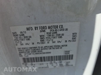 2013 Ford F-150 XL Regular Cab Medium Bed – miniatura 13
