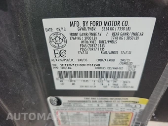 2013 Ford F-150 XLT Crew Cab Medium Bed – miniatura 14