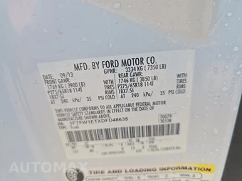 2013 Ford F-150 XLT Crew Cab Medium Bed - miniatura 14