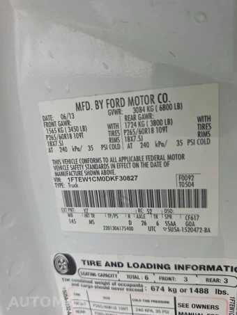 2013 Ford F-150 XLT Crew Cab Short Bed - miniatura 14