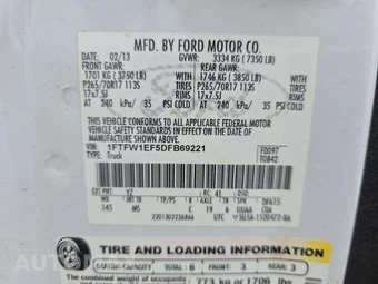 2013 Ford F-150 XLT Crew Cab Short Bed - miniatura 5