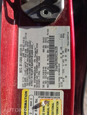 2013 Ford Fusion Titanium – miniatura 14