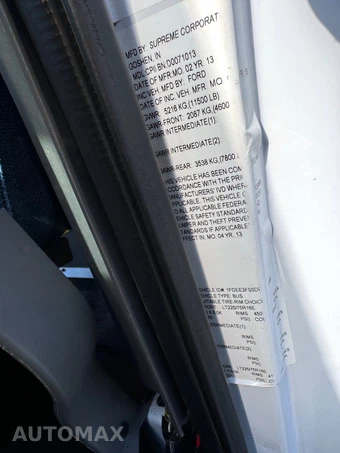 2013 Ford Super Duty E-350 Cutaway DRW - miniatura 48