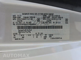 2013 Ford Super Duty E-450 Cutaway DRW 158.0" WB - miniatura 15