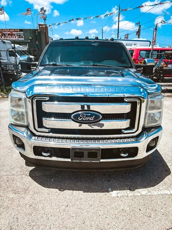 2013 Ford Super Duty F-350 Lariat Crew Cab Long Bed DRW - miniatura 3