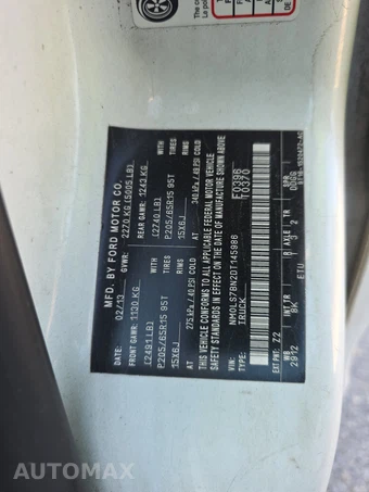 2013 Ford Transit Connect Cargo Van XLT w/o Side or Rear Door Glass 114.6" WB - miniatura 15