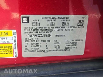 2013 GMC Acadia SLE-2 3SB – miniatura 2