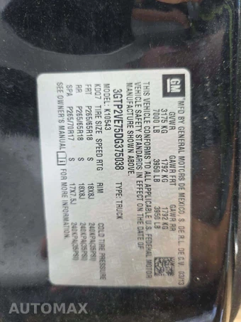 2013 GMC Sierra 1500 SLE Crew Cab Short Bed 3SA – miniatura 5