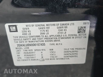 2013 GMC Terrain SLT-1 4SA – miniatura 14