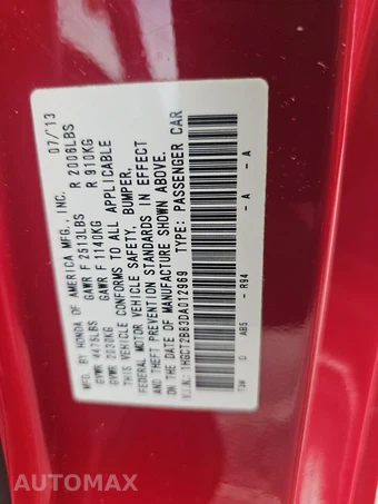 2013 Honda Accord Coupe EX-L – miniatura 14