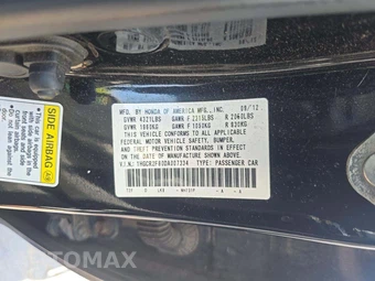 2013 Honda Accord Sedan EX-L - miniatura 5