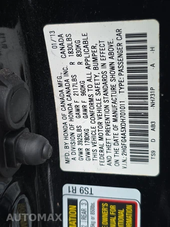 2013 Honda Civic Coupe Si - miniatura 14