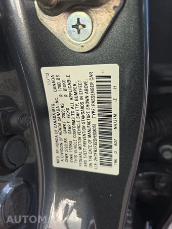 2013 Honda Civic Sedan EX - miniatura 14
