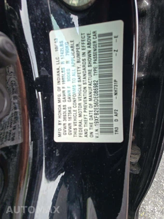 2013 Honda Civic Sedan LX - miniatura 5