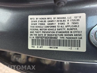 2013 Honda Civic Sedan LX - miniatura 14