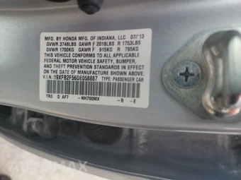 2013 Honda Civic Sedan LX - miniatura 21
