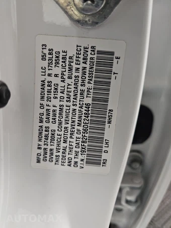 2013 Honda Civic Sedan LX - miniatura 14