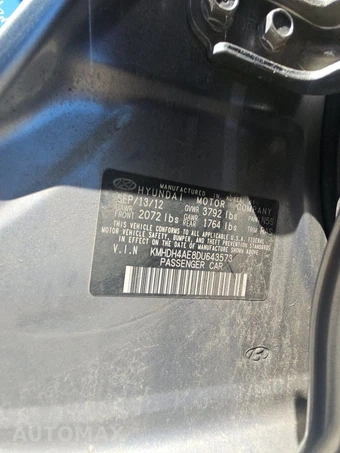 2013 Hyundai Elantra GLS Sedan – miniatura 14