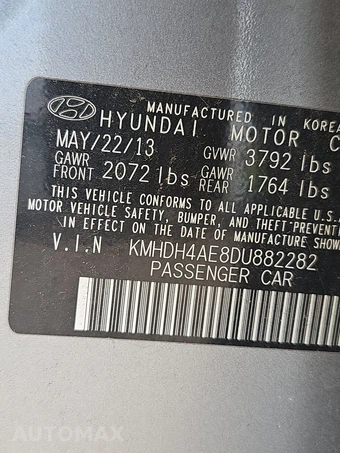 2013 Hyundai Elantra Limited Sedan - miniatura 14