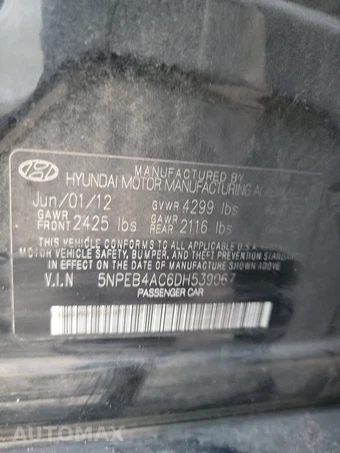 2013 Hyundai Sonata GLS – miniatura 14