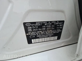 2013 Hyundai Sonata Hybrid Limited – miniatura 14