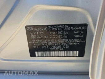 2013 Hyundai Sonata Limited – miniatura 2