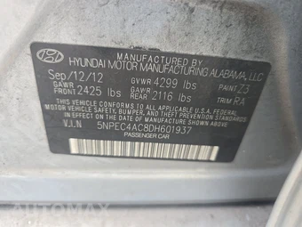 2013 Hyundai Sonata Limited – miniatura 15