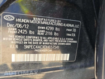 2013 Hyundai Sonata Limited - miniatura 5