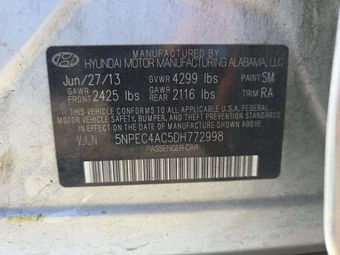 2013 Hyundai Sonata SE - miniatura 2