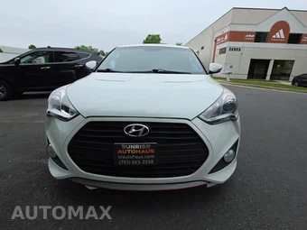2013 Hyundai Veloster Turbo w/Blue Interior – miniatura 2