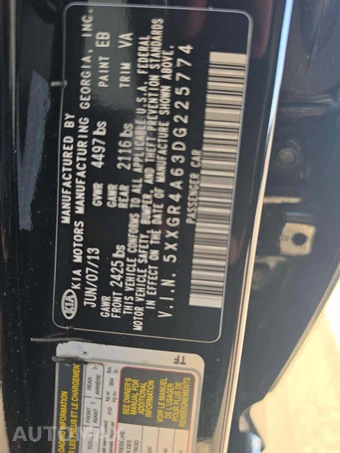 2013 Kia Optima SX w/Limited Pkg - miniatura 5