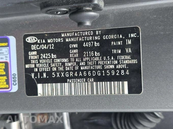 2013 Kia Optima SX w/Limited Pkg – miniatura 5
