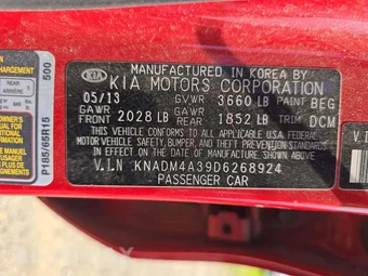 2013 Kia Rio LX Sedan – miniatura 5