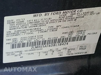 2013 Lincoln MKT EcoBoost – miniatura 15
