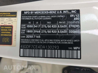 2013 Mercedes-Benz GL 450 4MATIC – miniatura 5